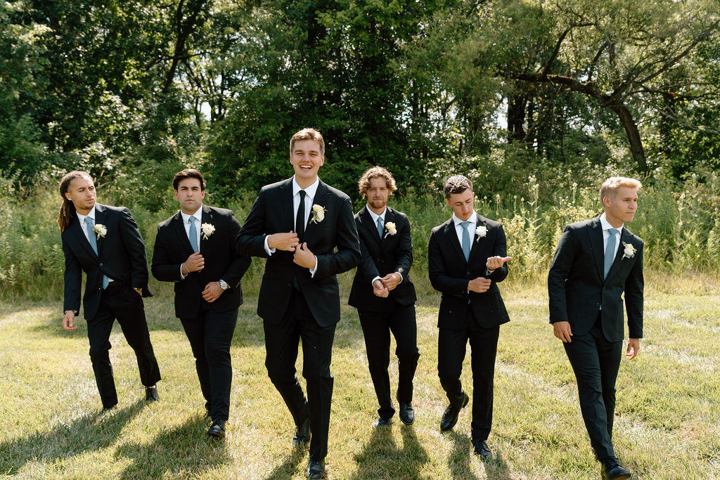 Groomsmen Photos at The Estate- Photo by Brooke Anderson Photography